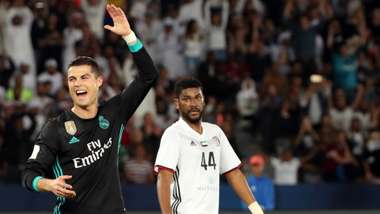 Cristiano Ronaldo Real Madrid Al Jazira