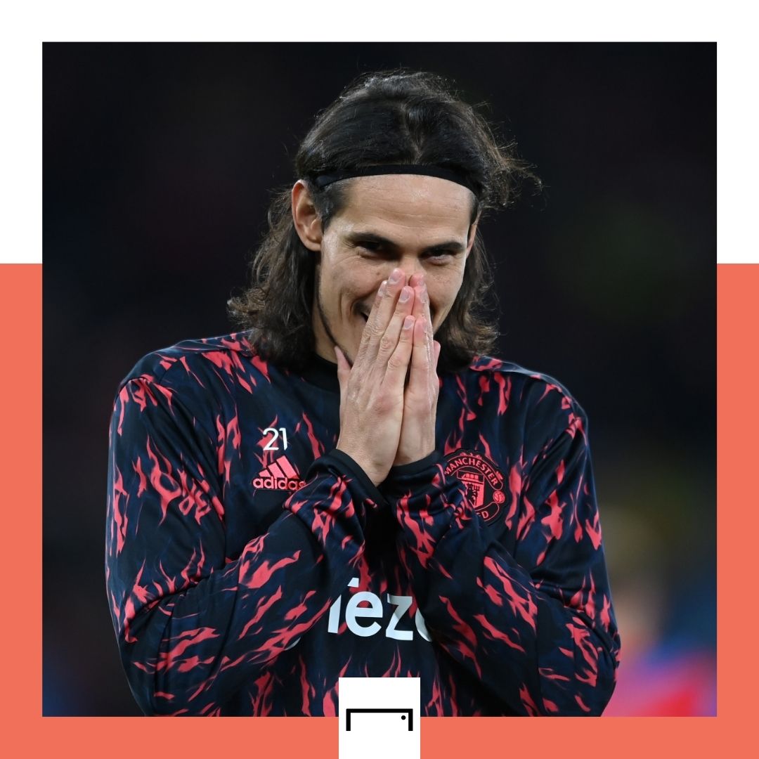 Edinson Cavani Manchester United GFX 