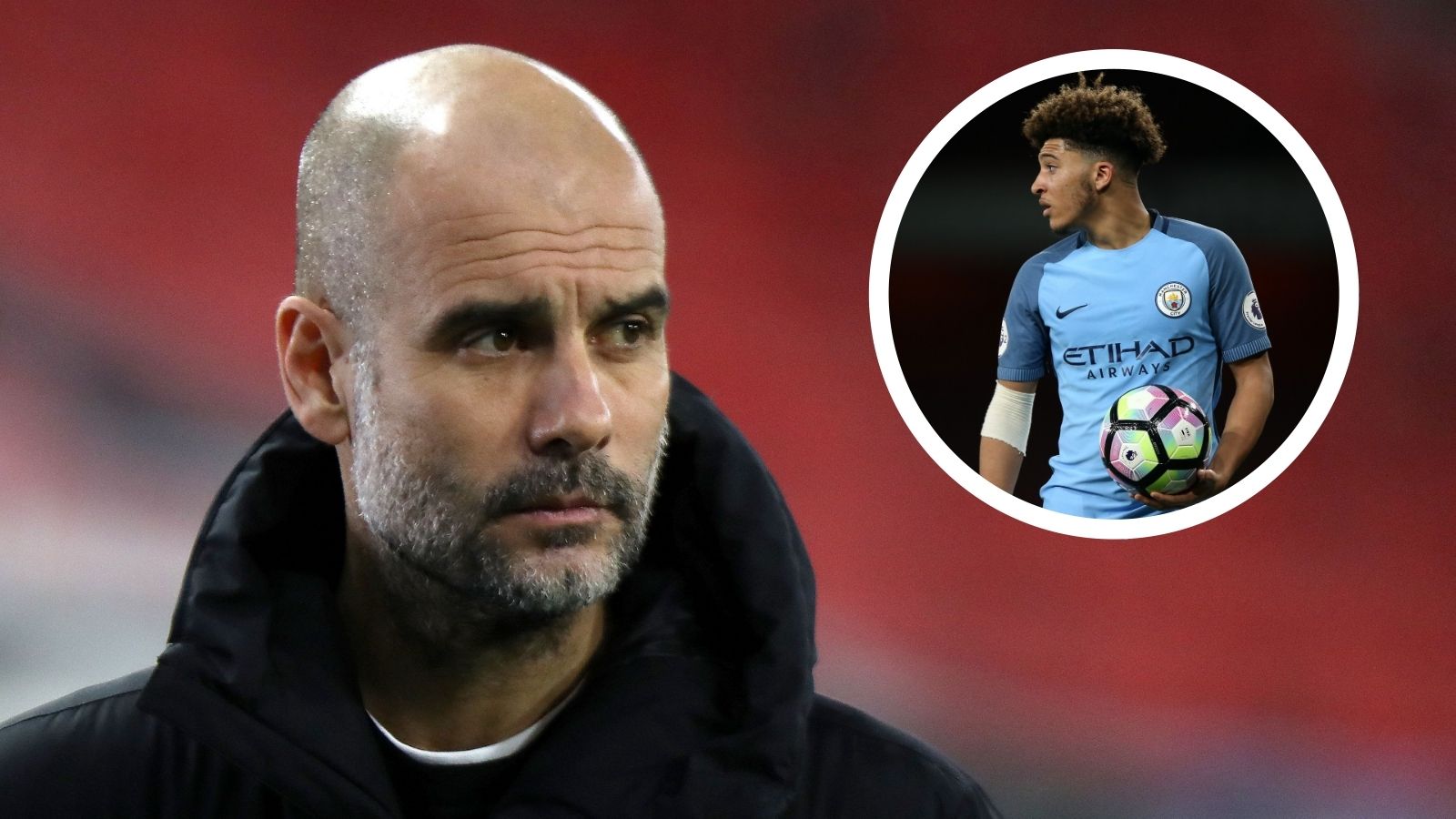 Pep Guardiola Jadon Sancho