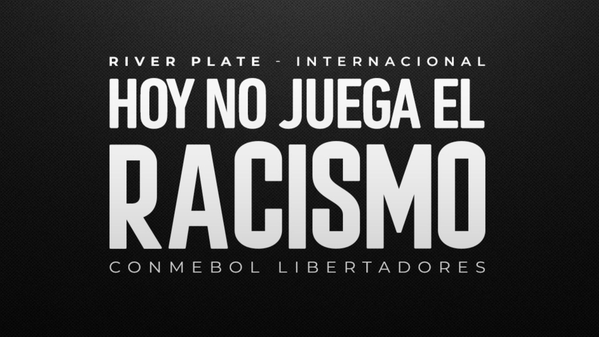 River en contra del racismo 2023