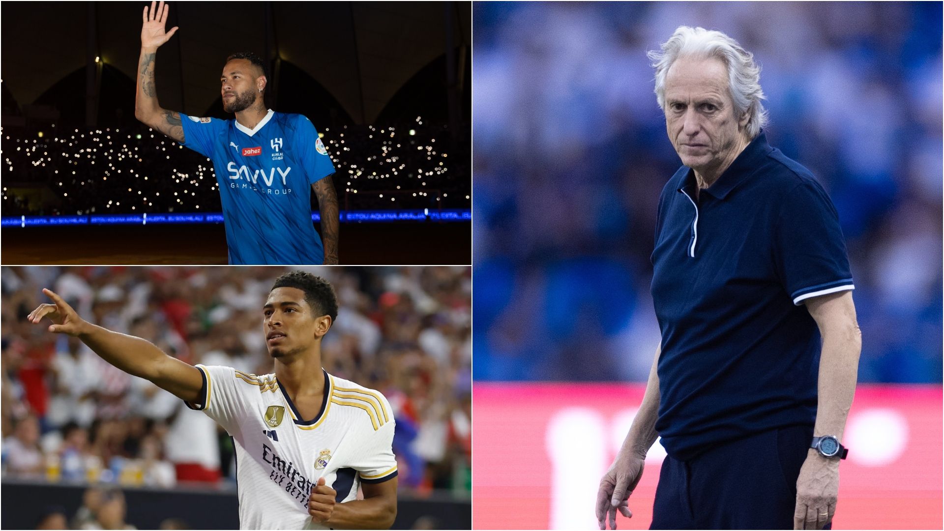 Jorge Jesus - neymar - Bellingham