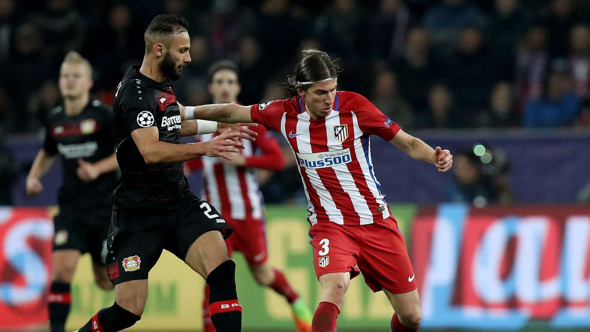 Toprak Filipe Luis Leverkusen Atletico Madrid Champions League R16 21022017