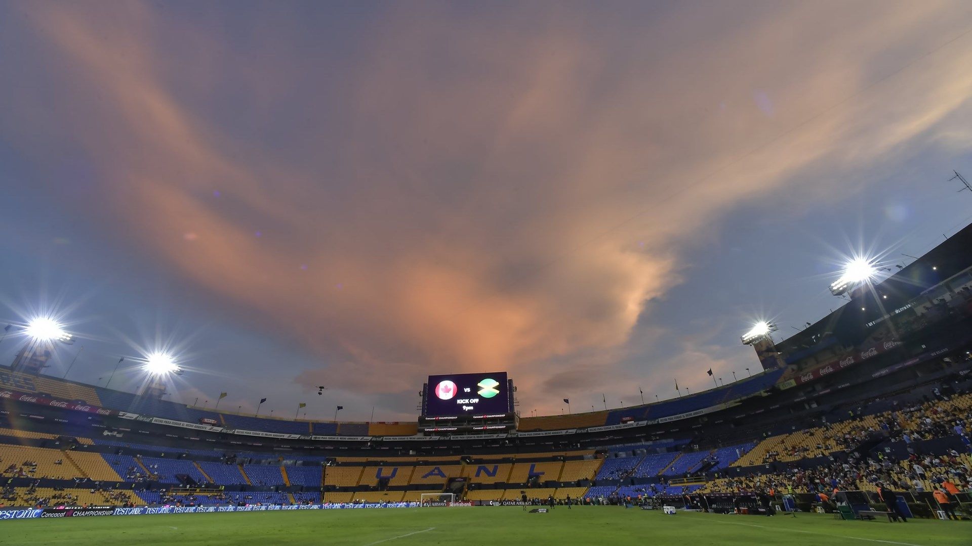 Estadio Universitario El Volcan general view Monterrey Mexico