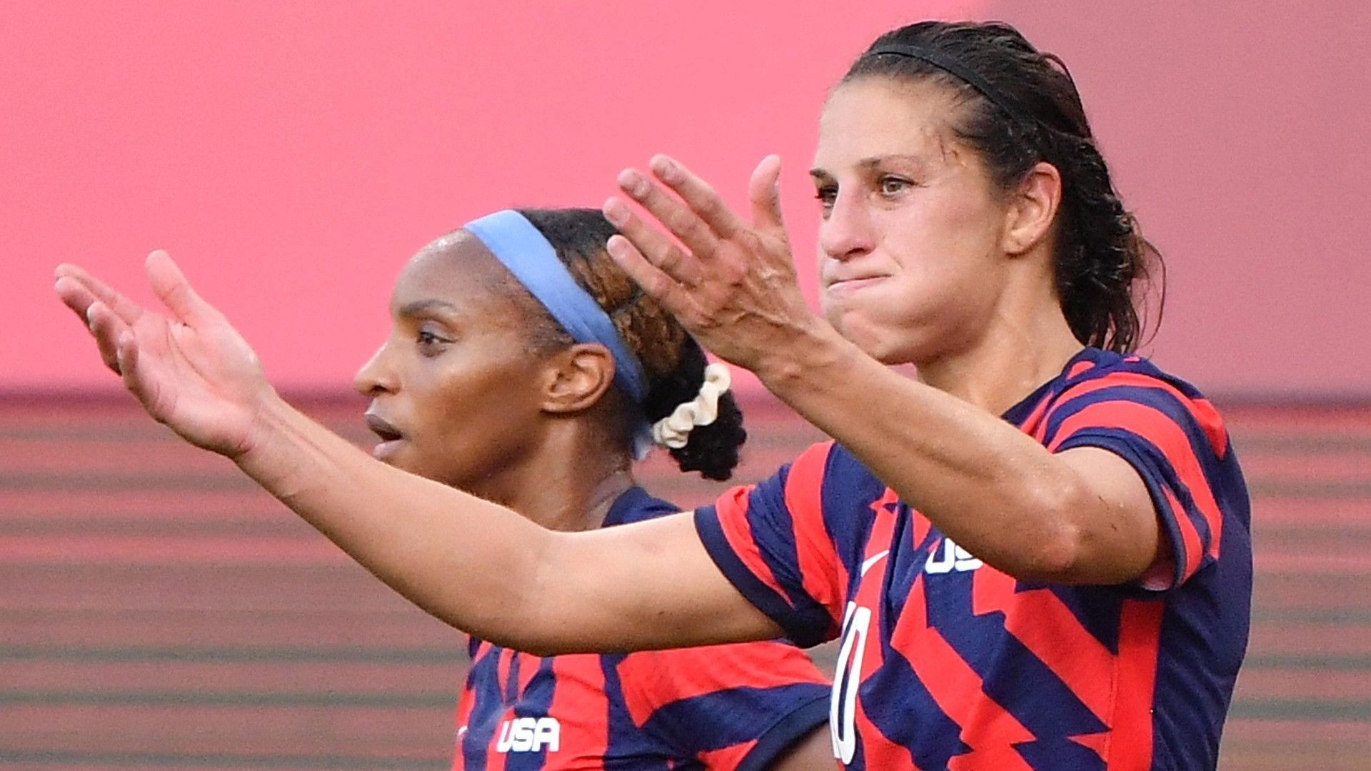 Carli Lloyd Australia vs USWNT Olympics 2020