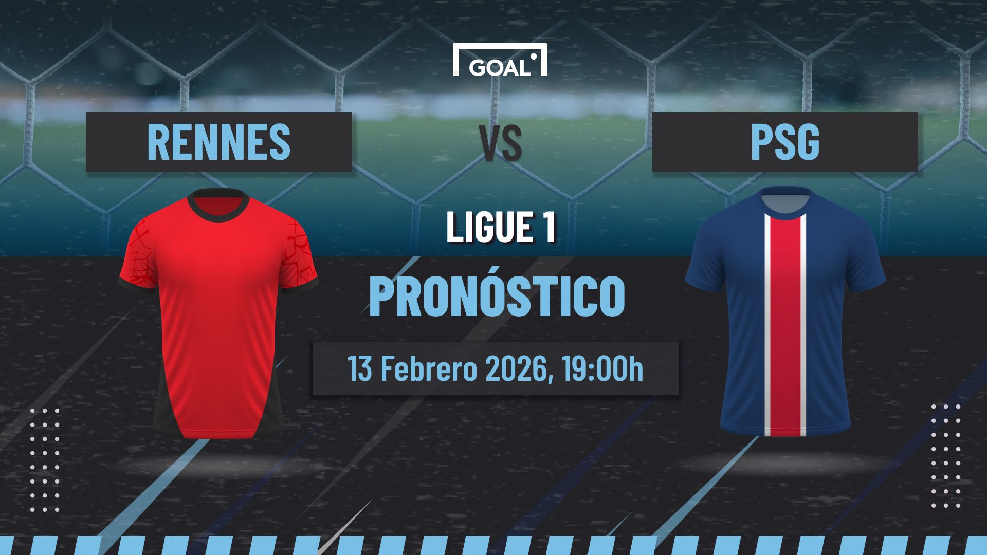 Rennes vs PSG Pronóstico y Apuestas Ligue 1 | 13/02/26