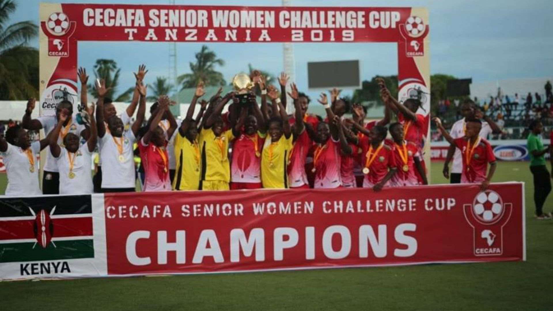 Kenya and Harambee Starlets are Cecafa champions.