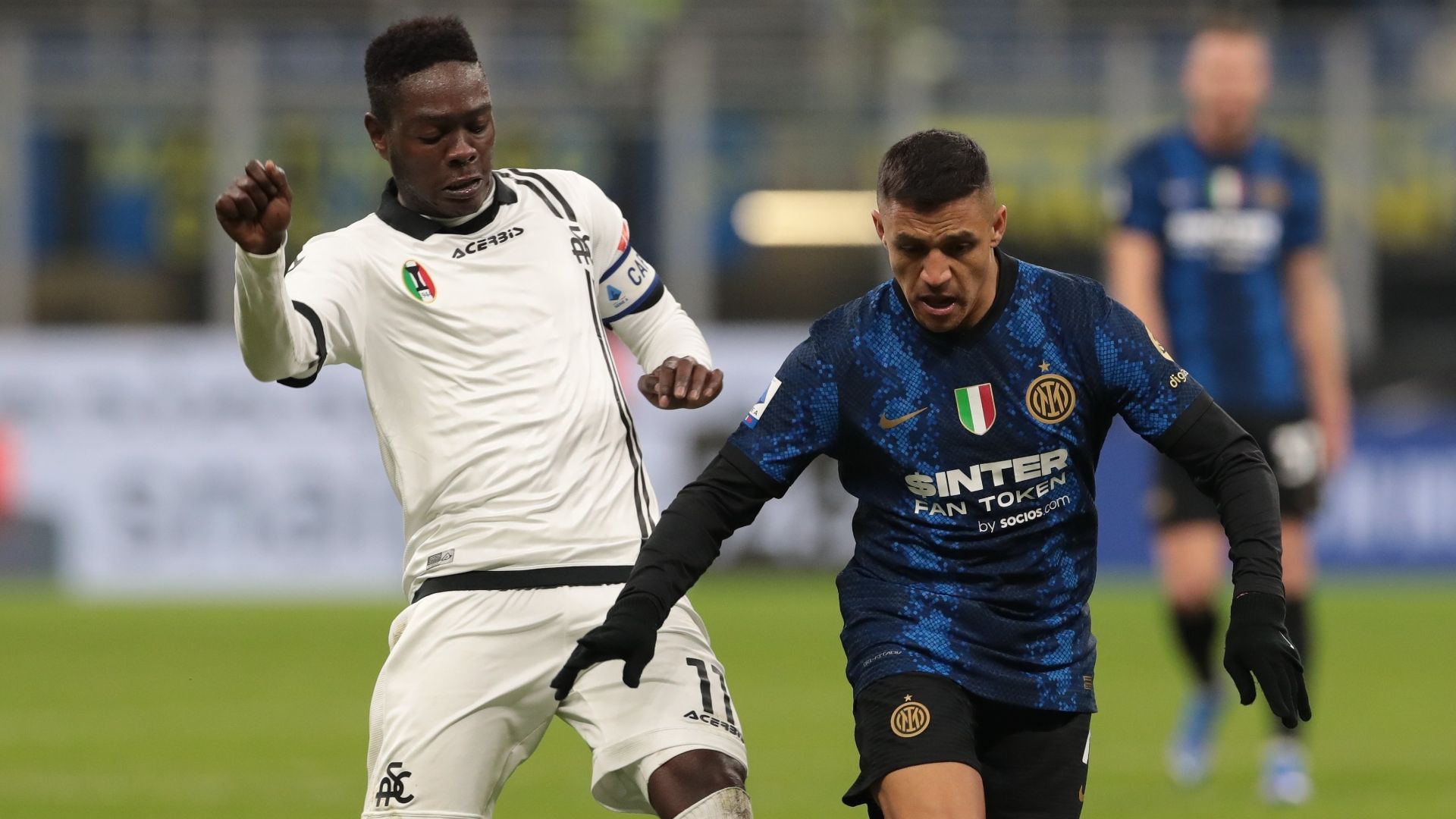 Alexis Sánchez Inter Spezia