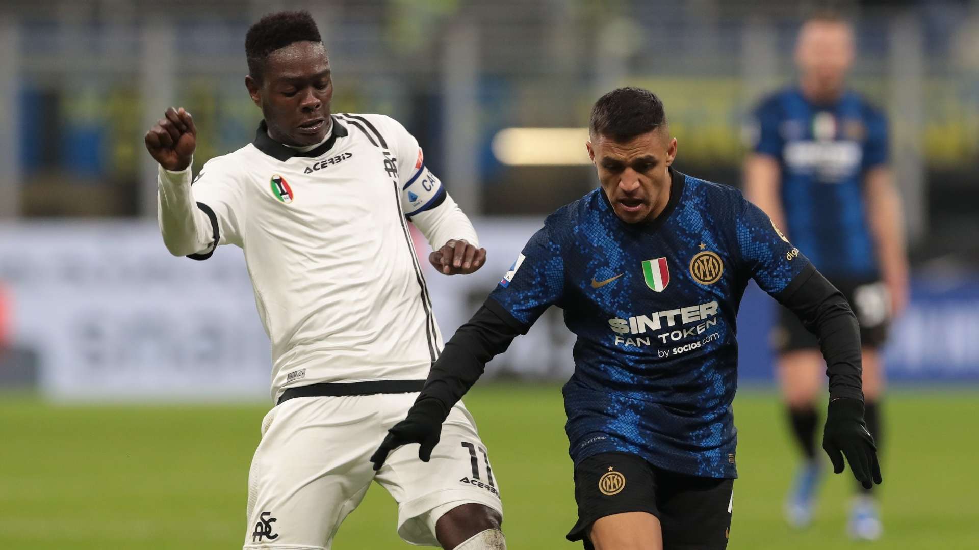 Alexis Sánchez Inter Spezia