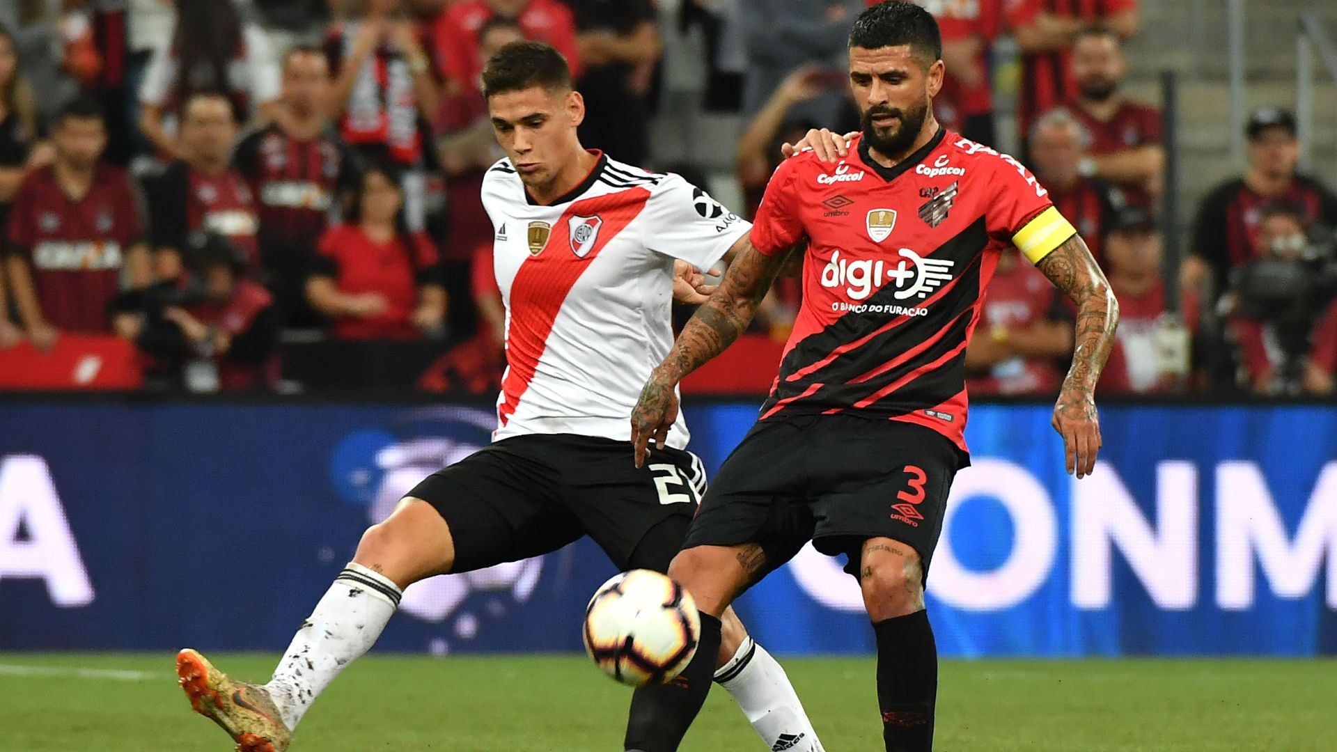 Martinez Quarta Lucho Gonzalez Athletico Paranaense River Recopa Sudamericana 22052019