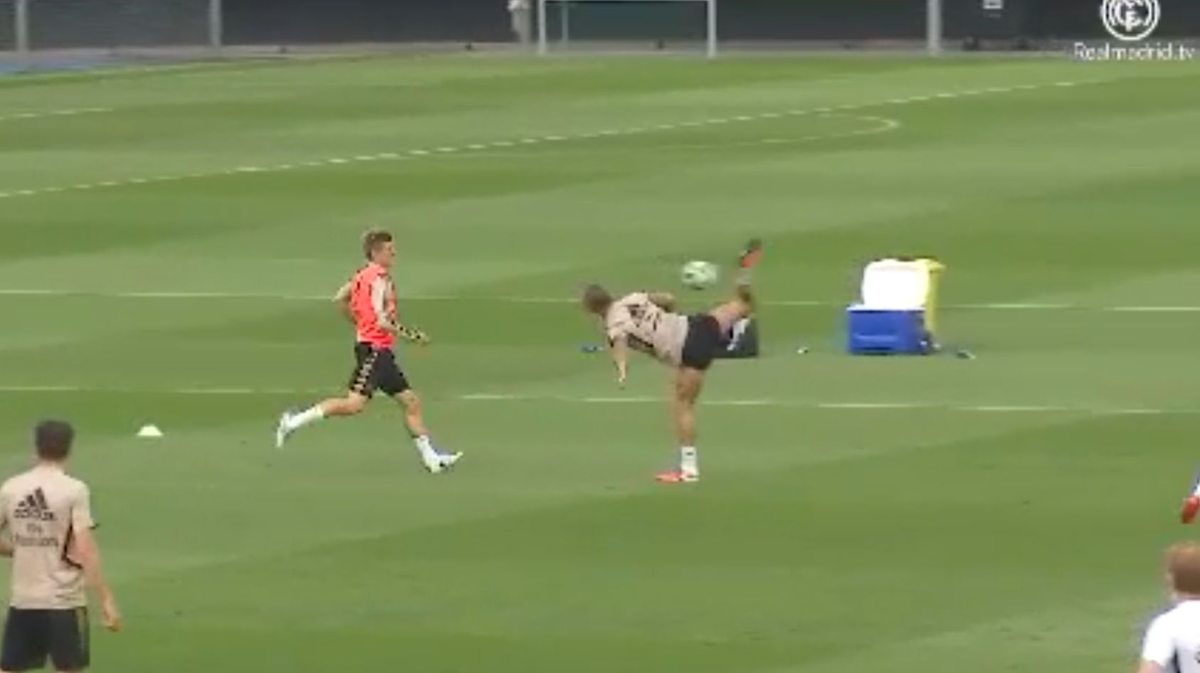 Sergio Ramos Real Madrid training