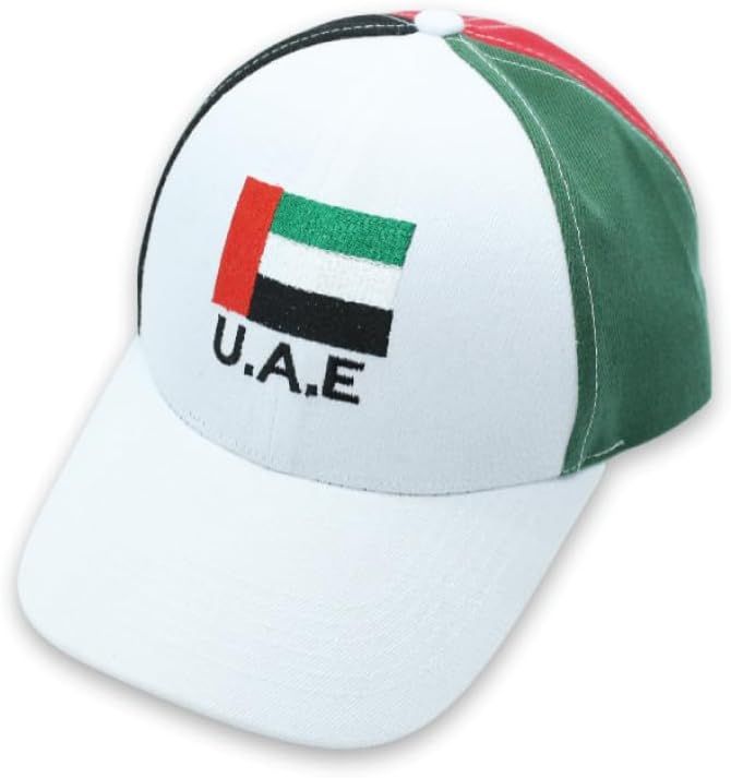 قبعة بيسبول رياضية بتصميم الإمارات العربية المتحدة للأطفال 