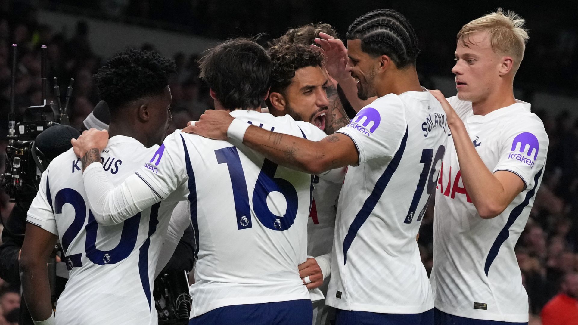 Tottenham goal 2026-27 Omar Marmoush