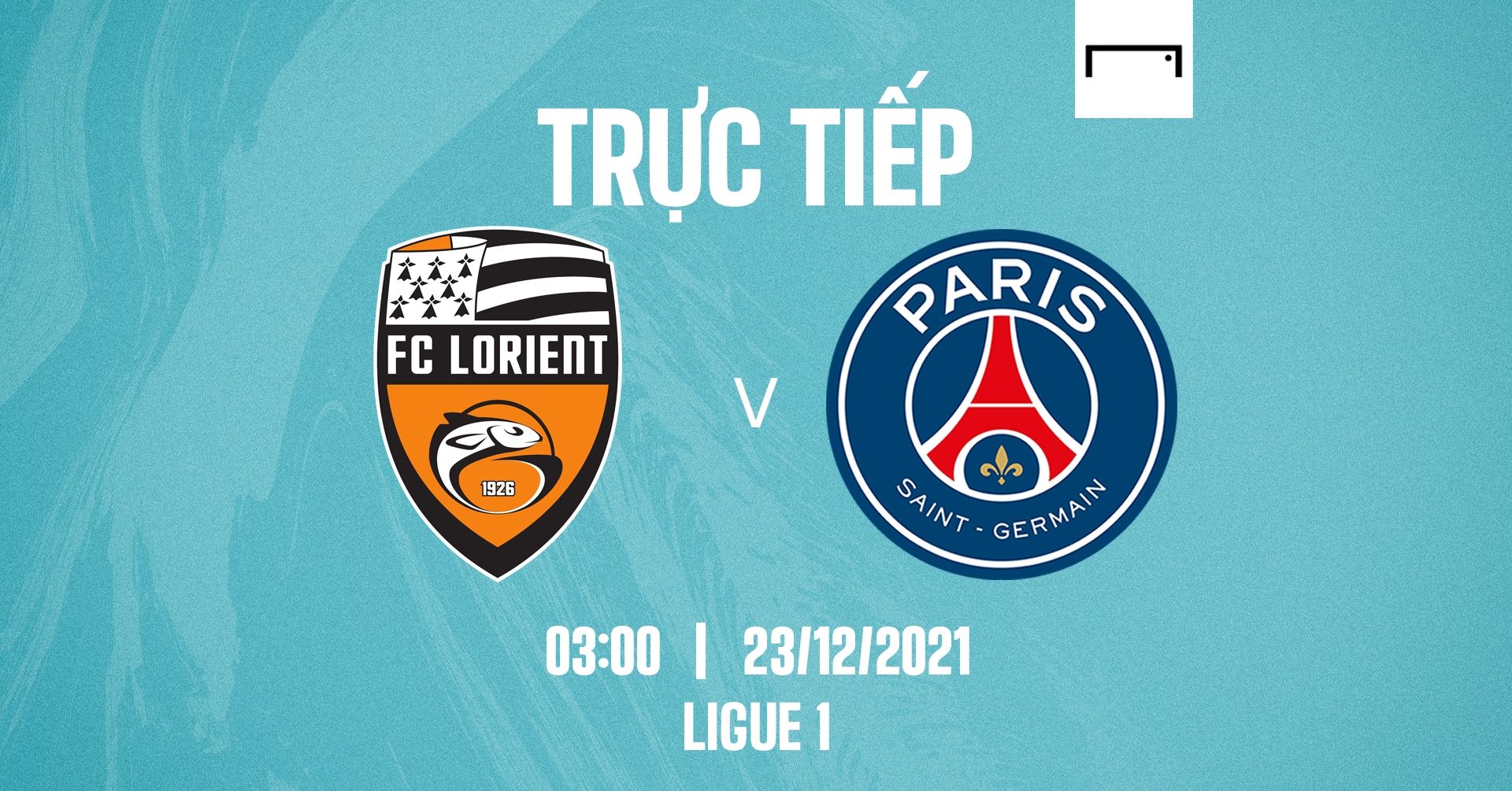 Live Lorient vs PSG 2021-22 Ligue 1 GFX