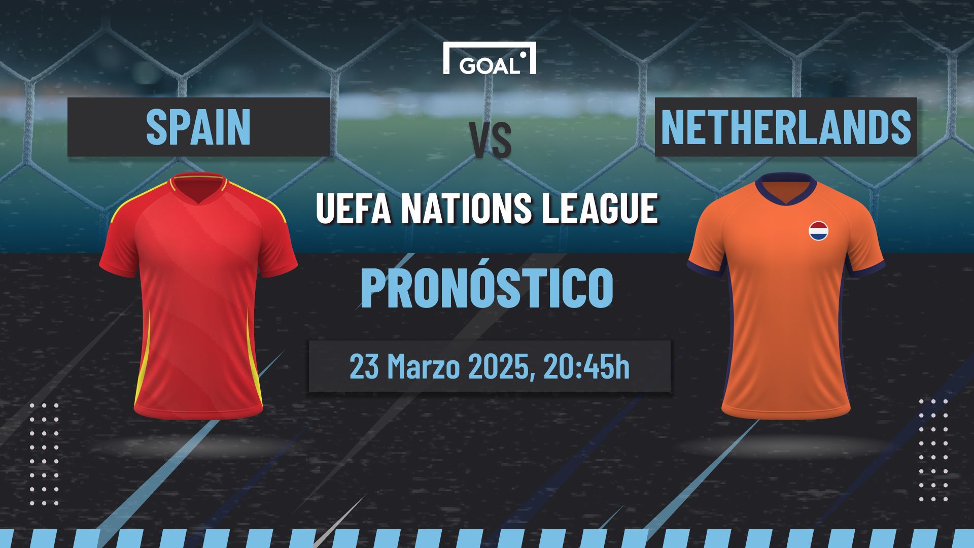 España vs Países Bajos Pronóstico y Apuestas UEFA Nations League | 23/03/25