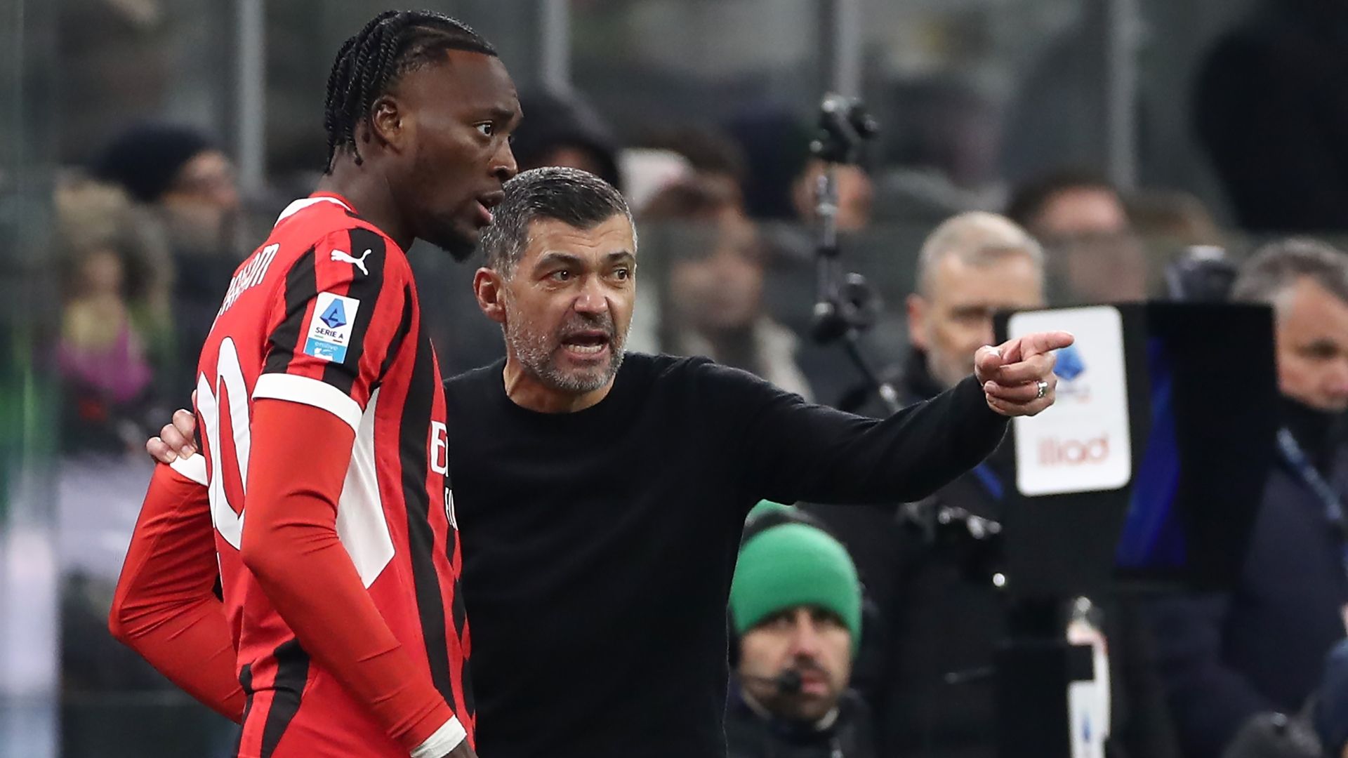 Tammy Abraham Sergio Conceicao Milan