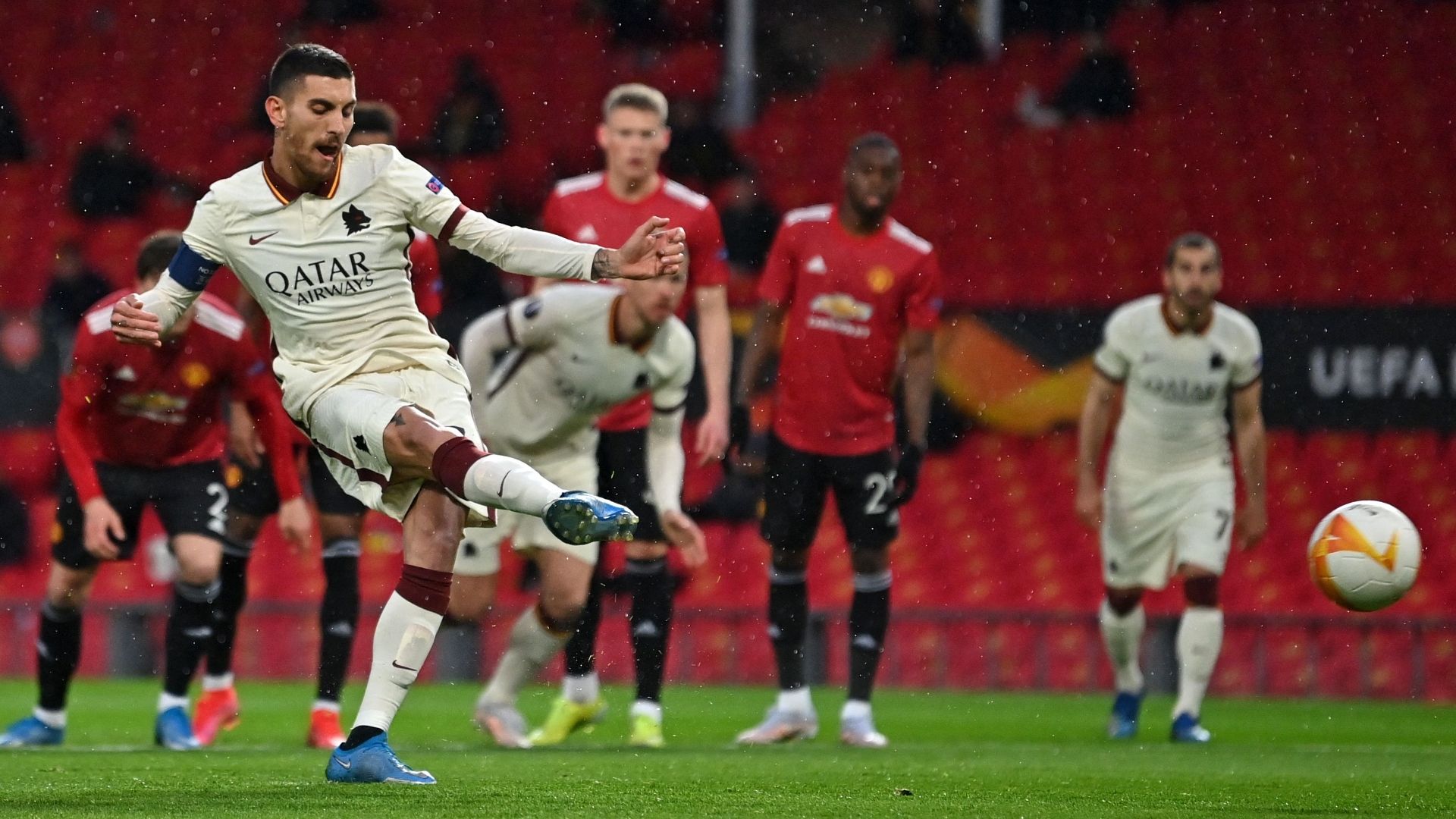 Pellegrini Manchester United Roma Europa League