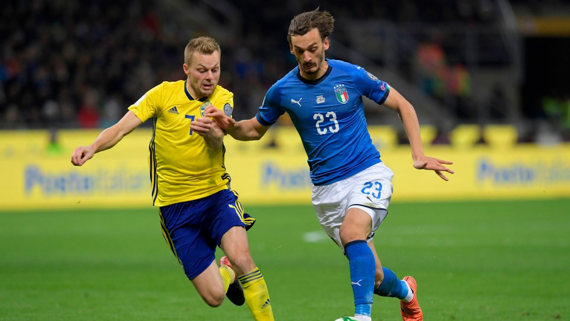Gabbiadini Italy Sweden