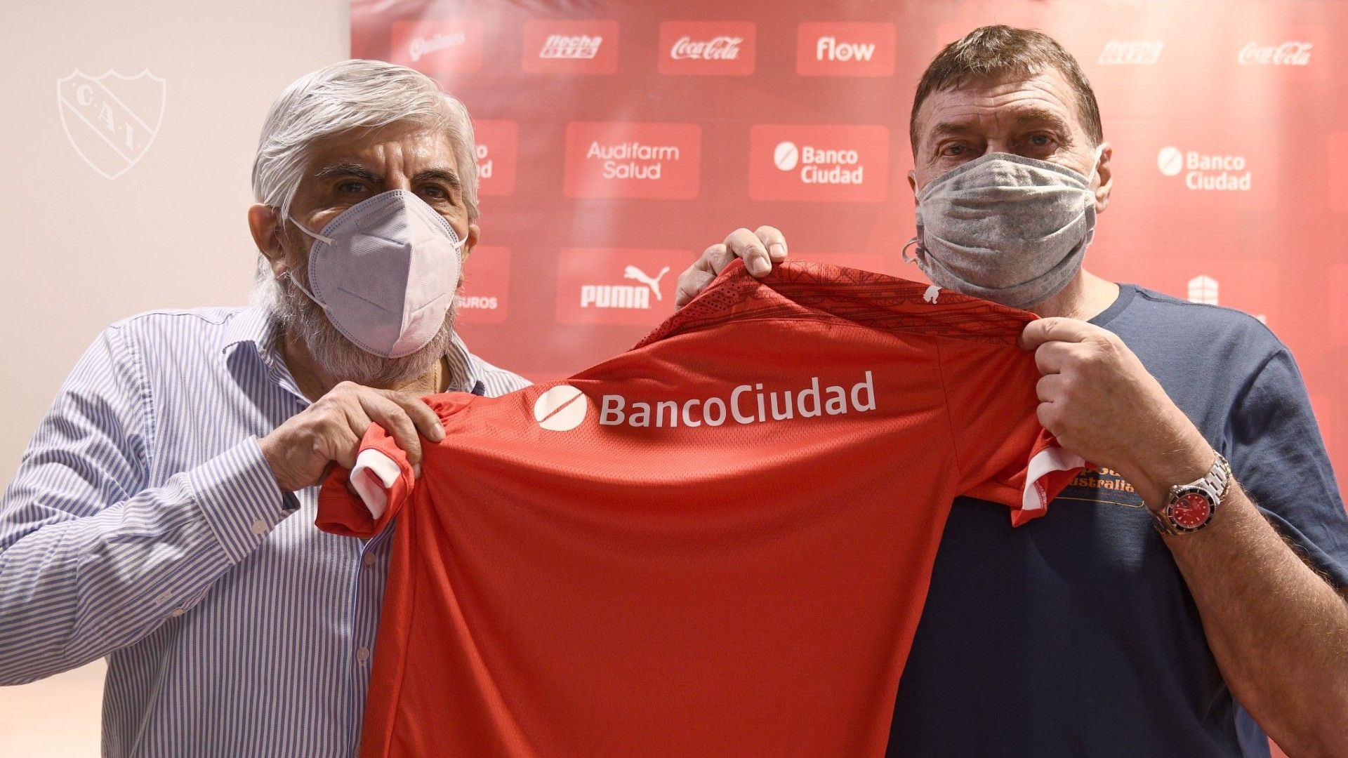 Julio Falcioni Hugo Moyano DT Independiene 21012021