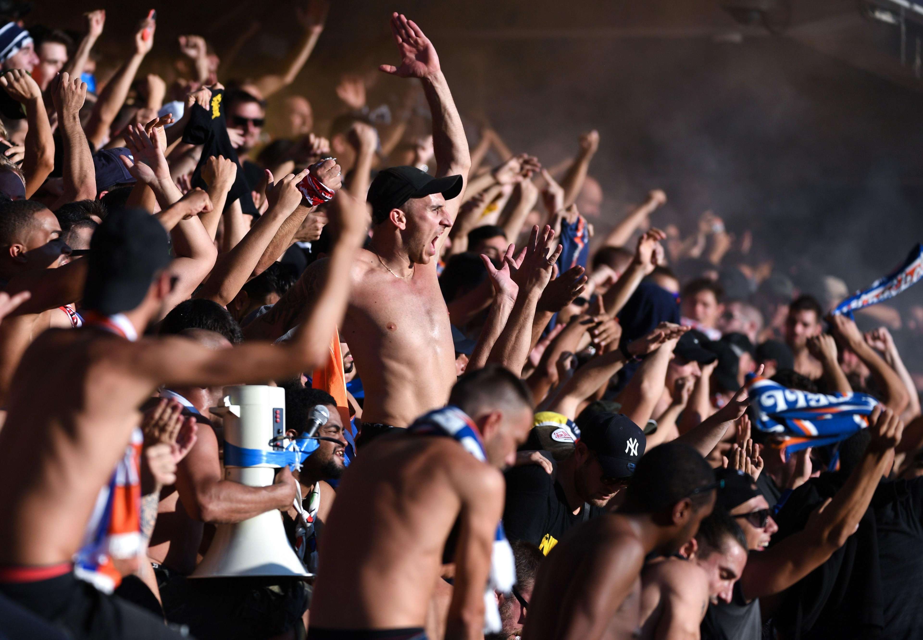 Montpellier Nimes Riot Ligue 1
