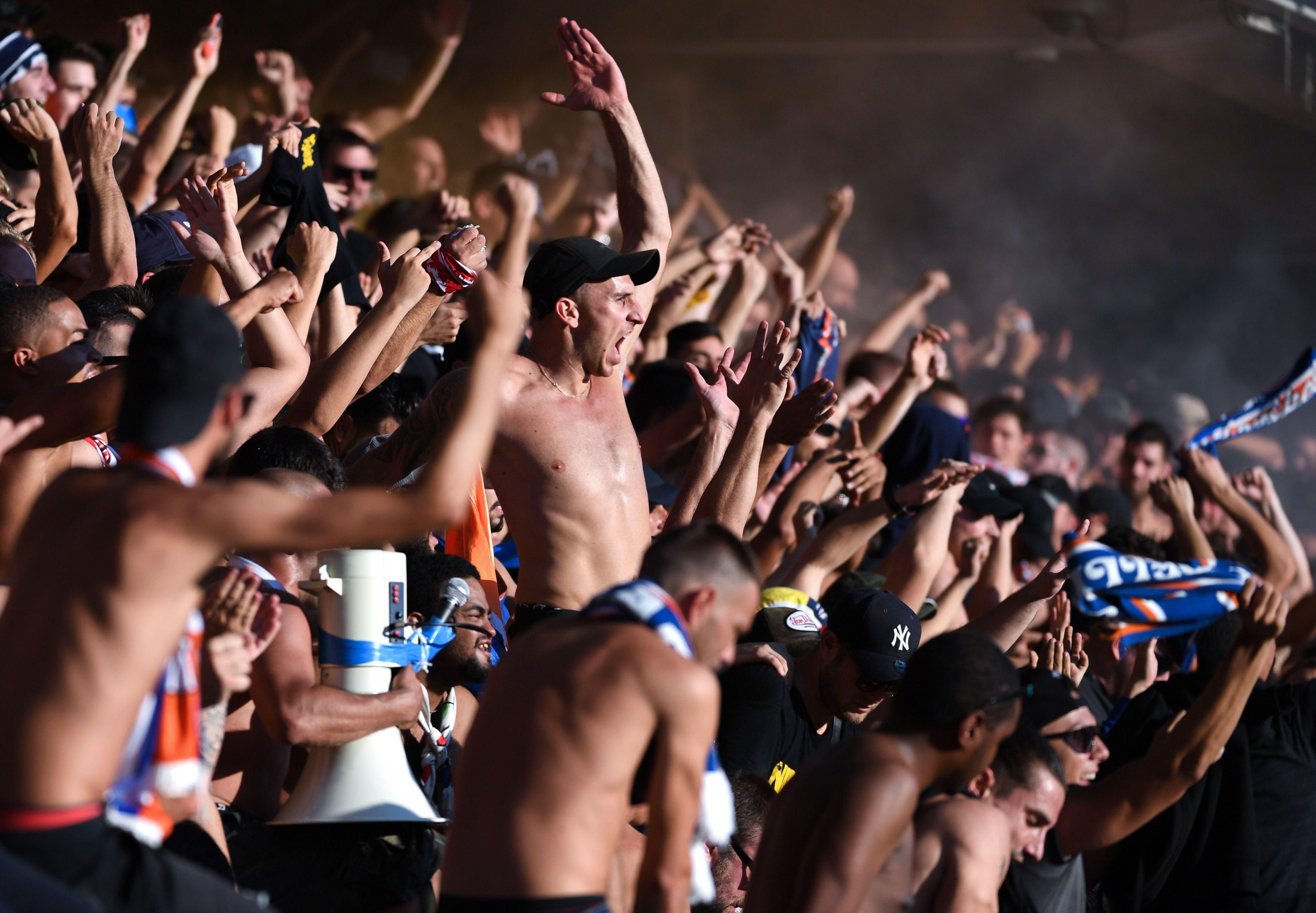 Montpellier Nimes Riot Ligue 1