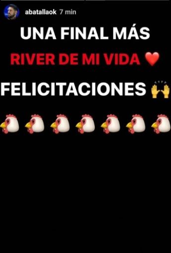 festejo clasificacion River Boca