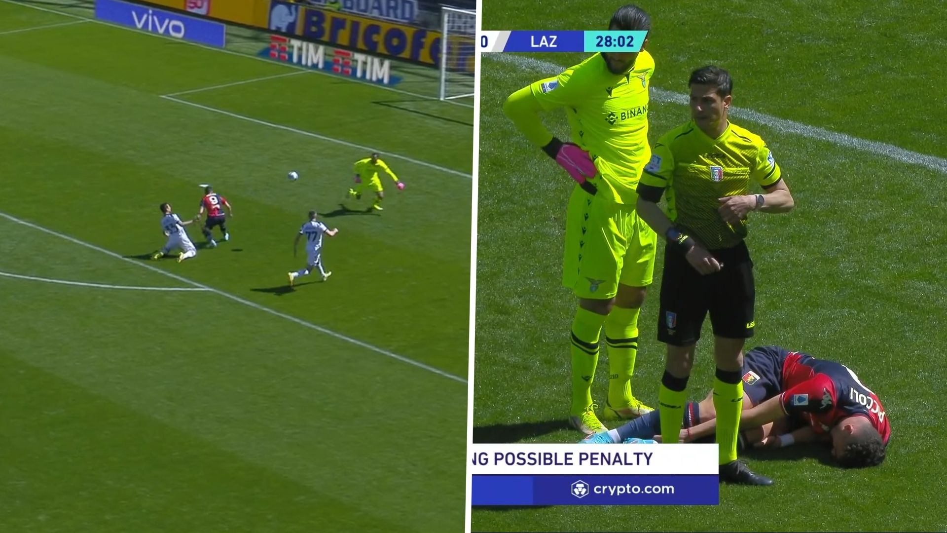 Manganiello Genoa Lazio Moviola