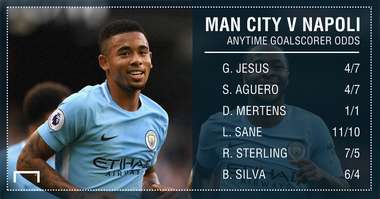 Man City Napoli graphic