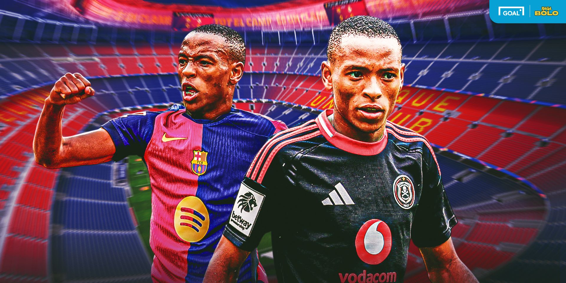 Raga Bolo Relebohile Mofokeng Barcelona GFX 2-1