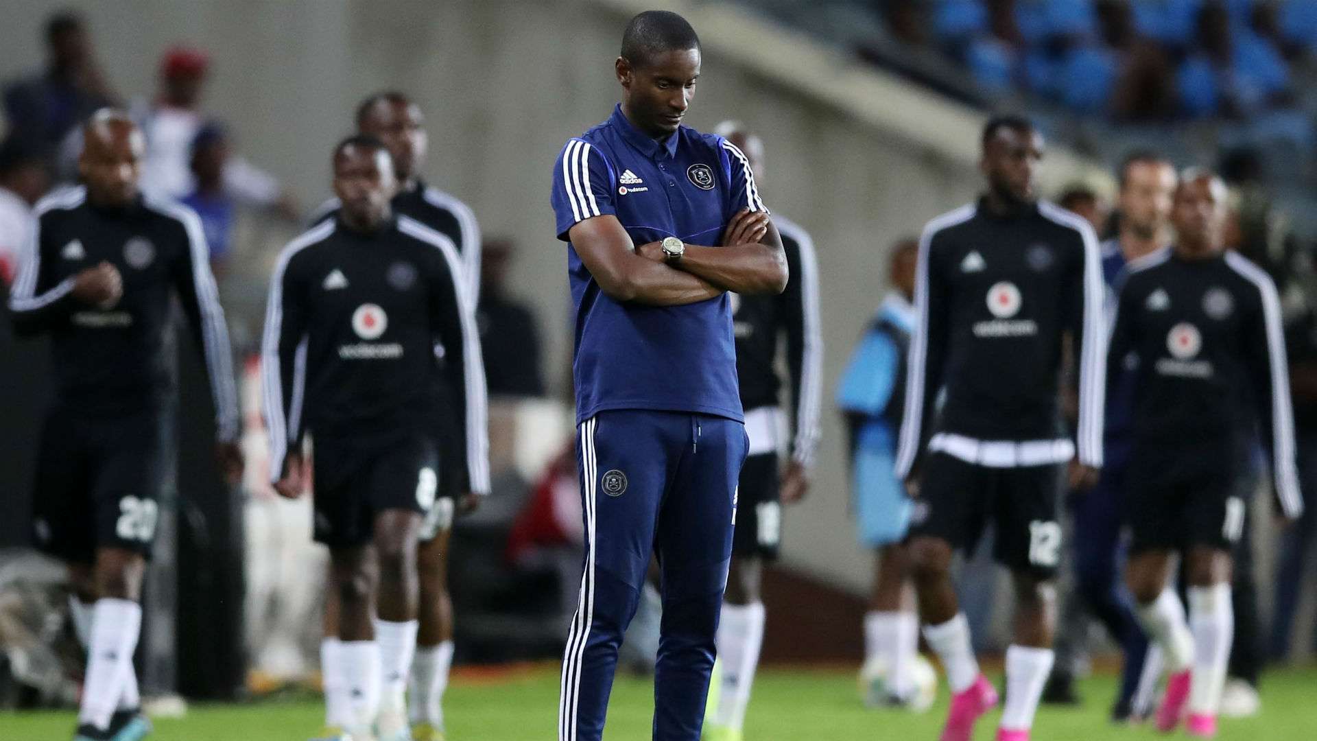 Rhulani Mokwena, coach of Orlando Pirates, October 2019
