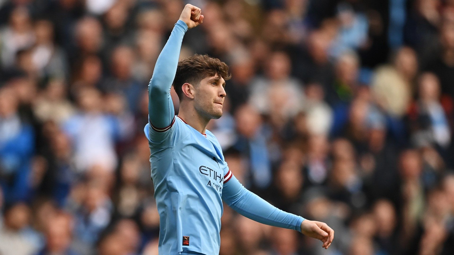 John Stones Man City Leicester 2022-23