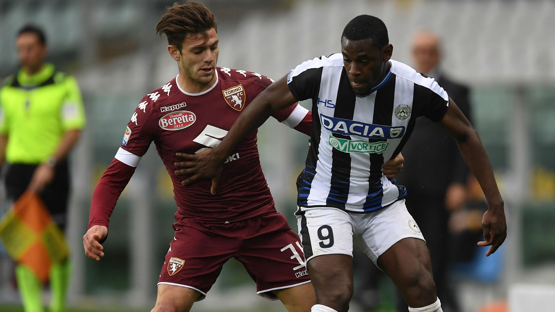 Duván Zapata Udinese vs Torino 2017