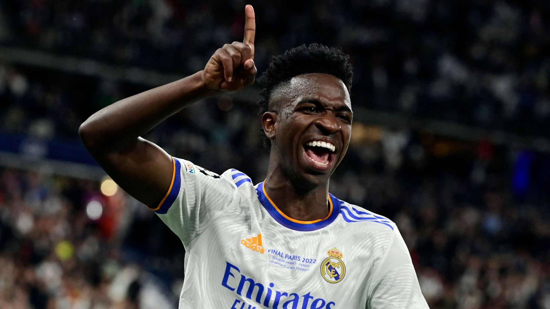Vinicius Junior Real Madrid Liverpool Champions League final 2022