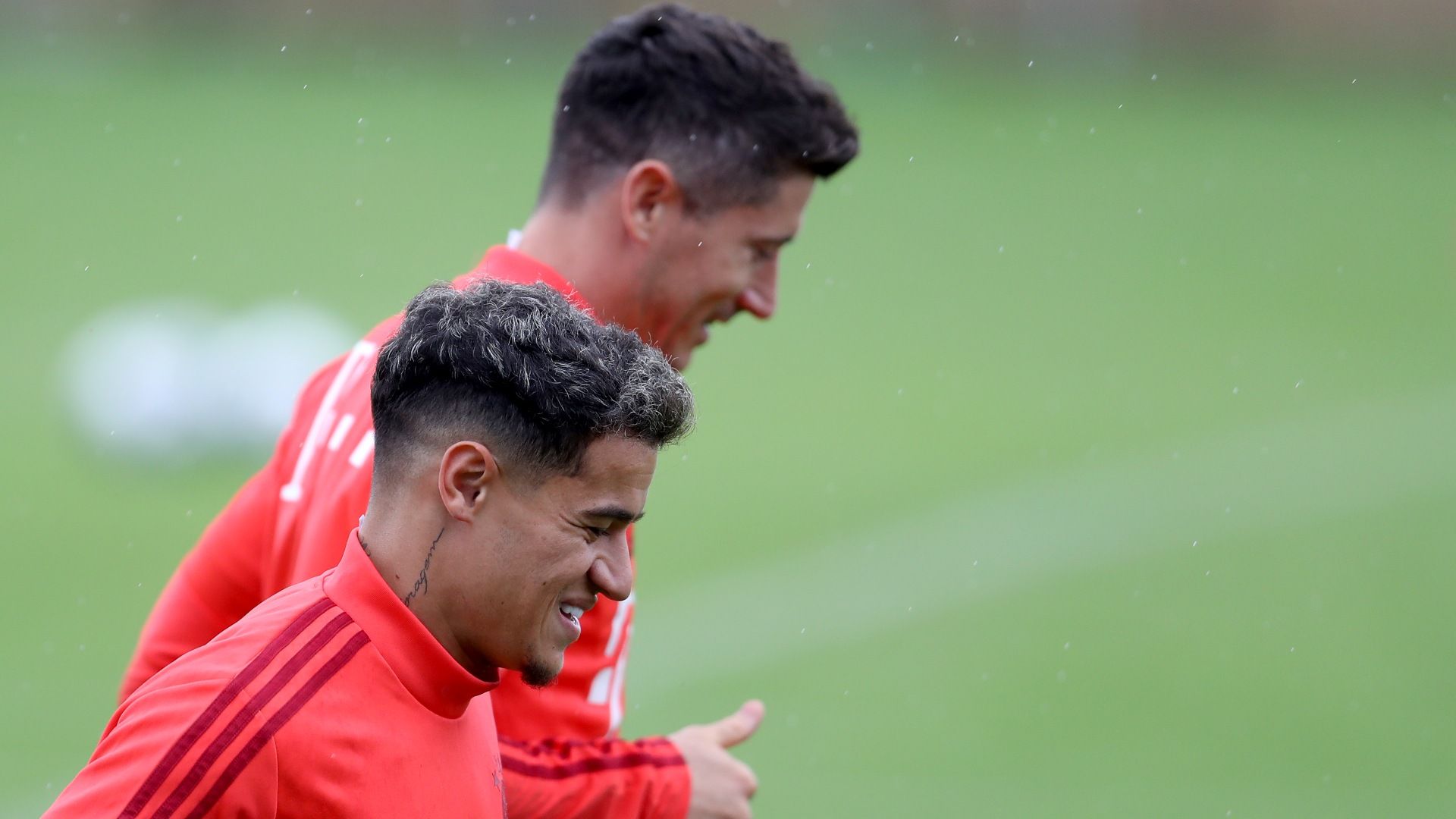 Philippe Coutinho & Robert Lewandowski
