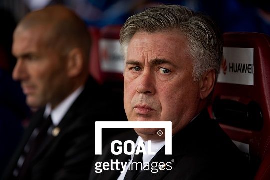 carlo ancelotti and zidane