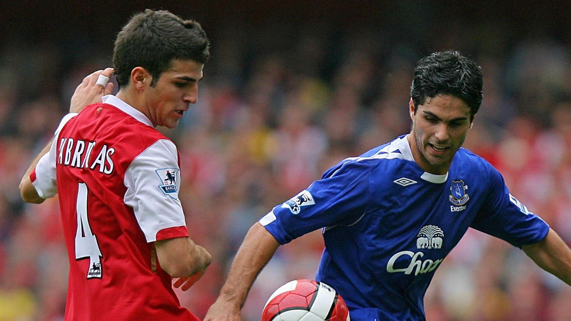 Cesc Fabregas Mikel Arteta