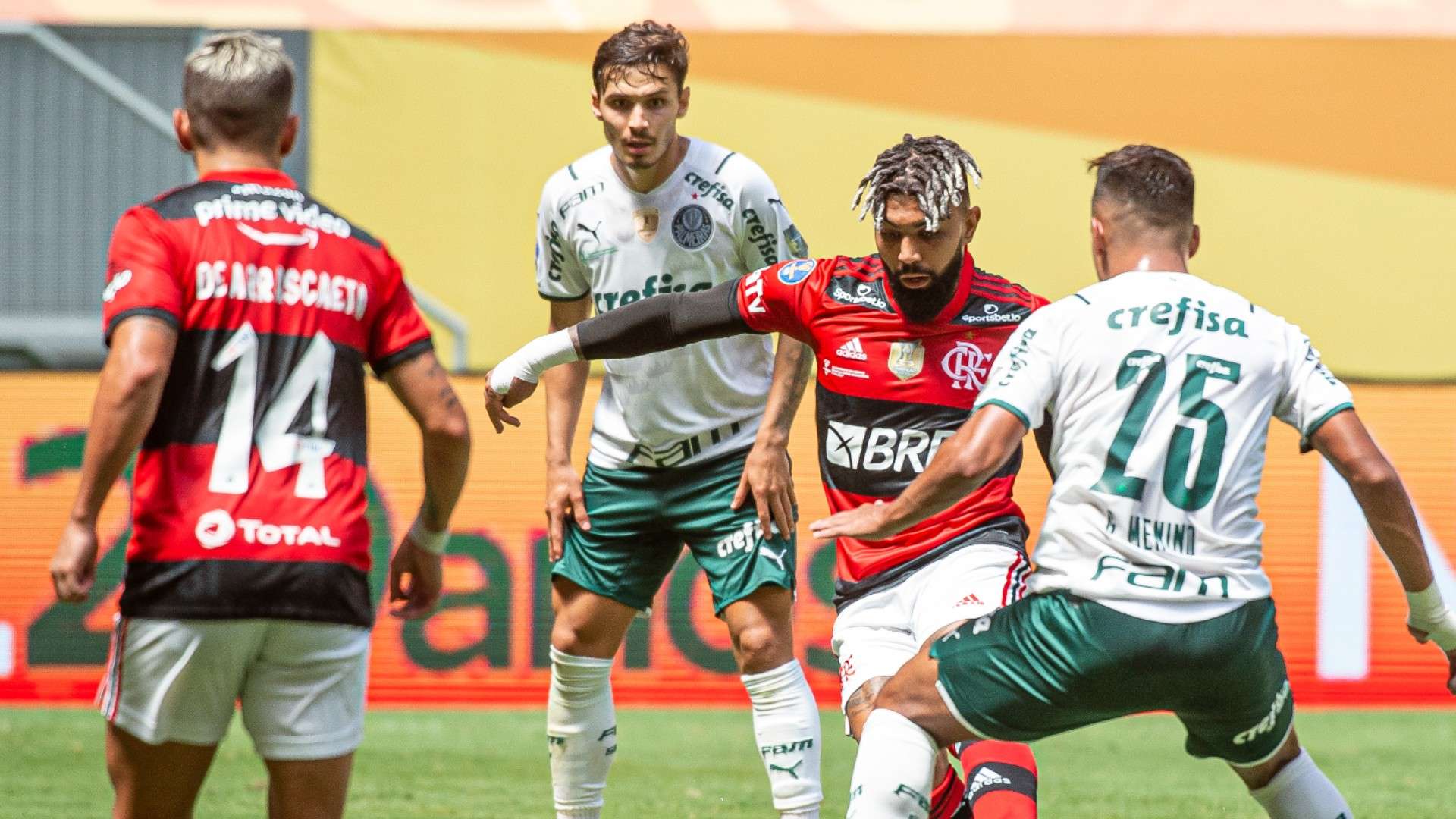 Flamengo Palmeiras Supercopa do Brasil Gabigol 11 04 2021