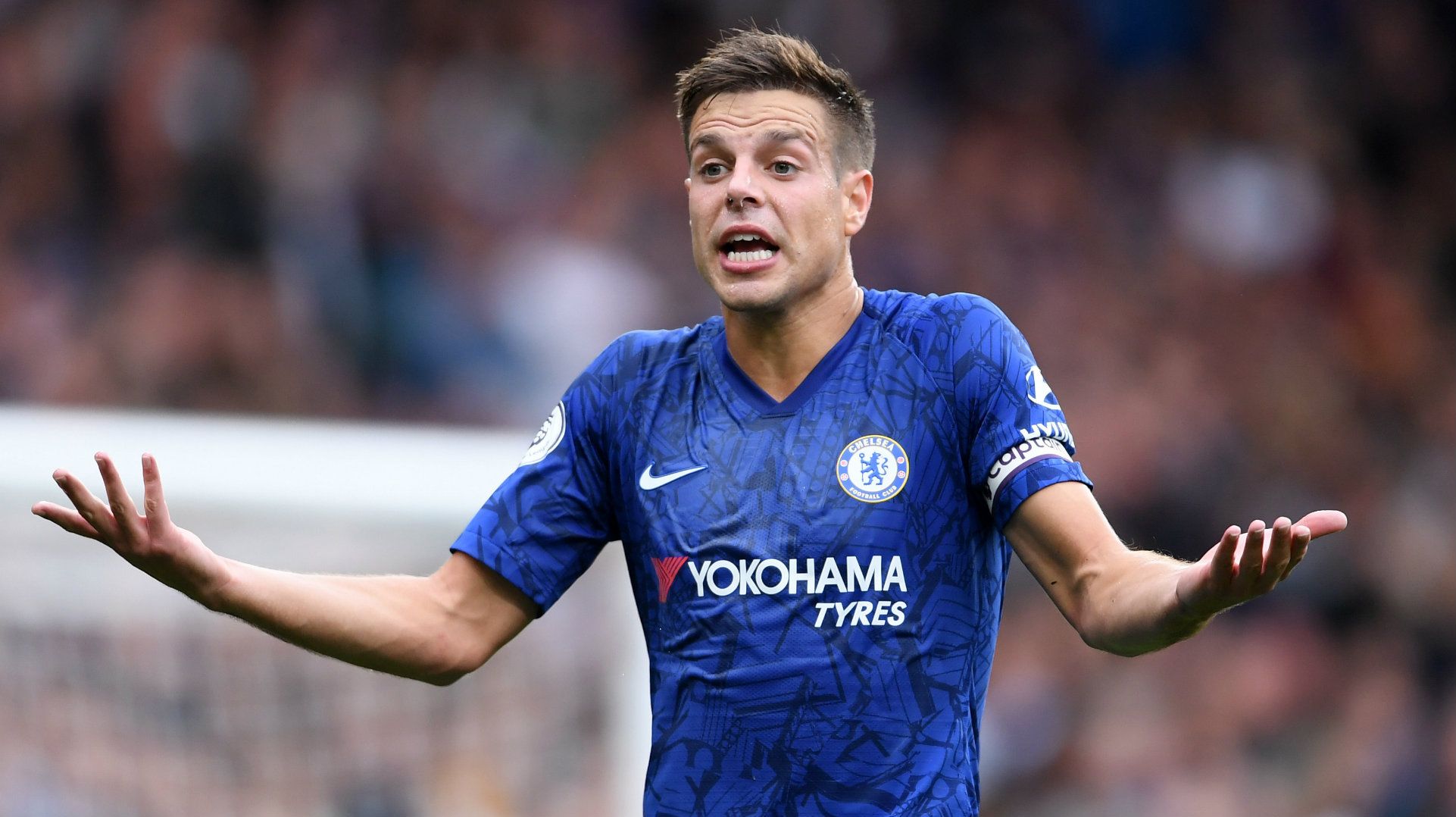 Cesar Azpilicueta Chelsea vs Liverpool 2019-20