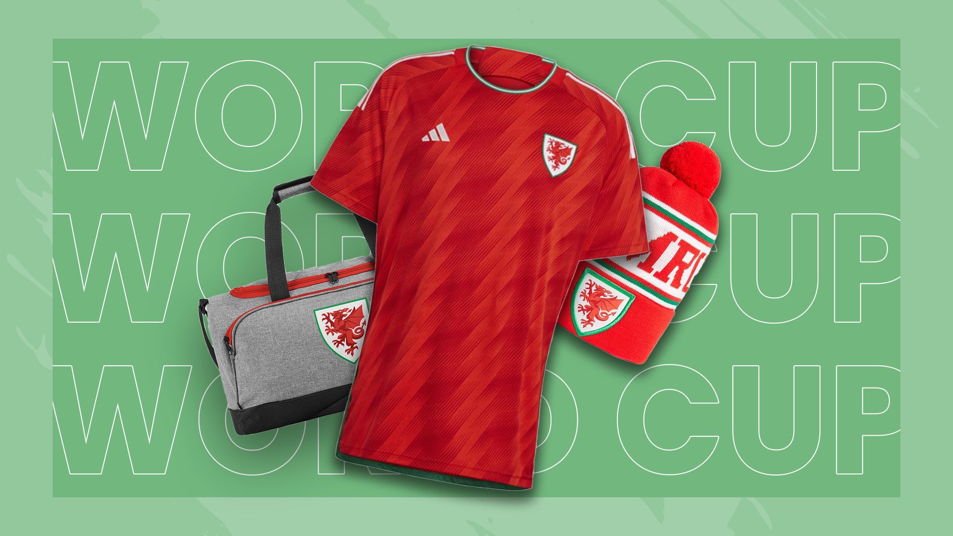Wales 2022 World Cup kit and merch 