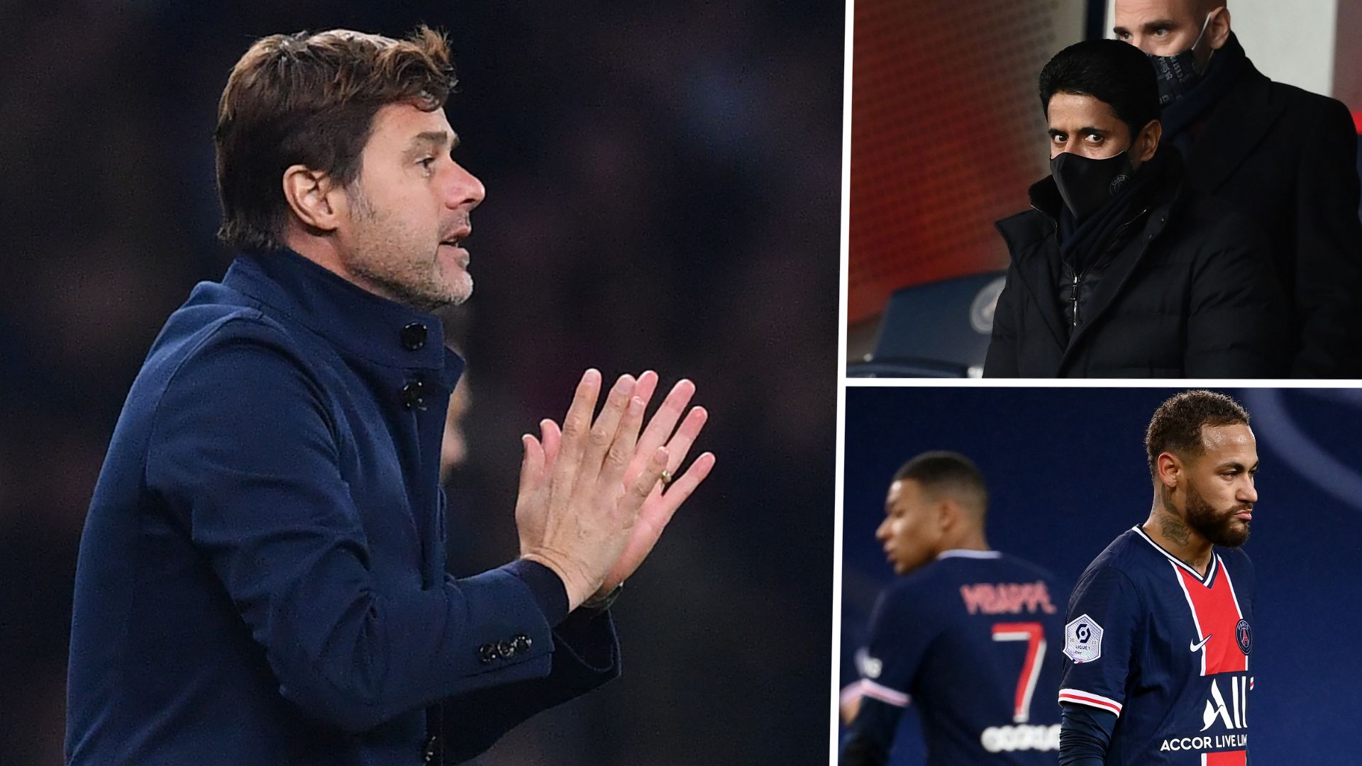 Mauricio Pochettino, Neymar Mbappe, Nasser Al-khelaifi