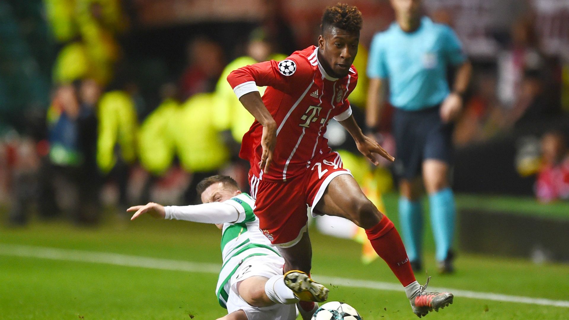 Kingsley Coman Celtic Bayern Munchen Champions League 311017