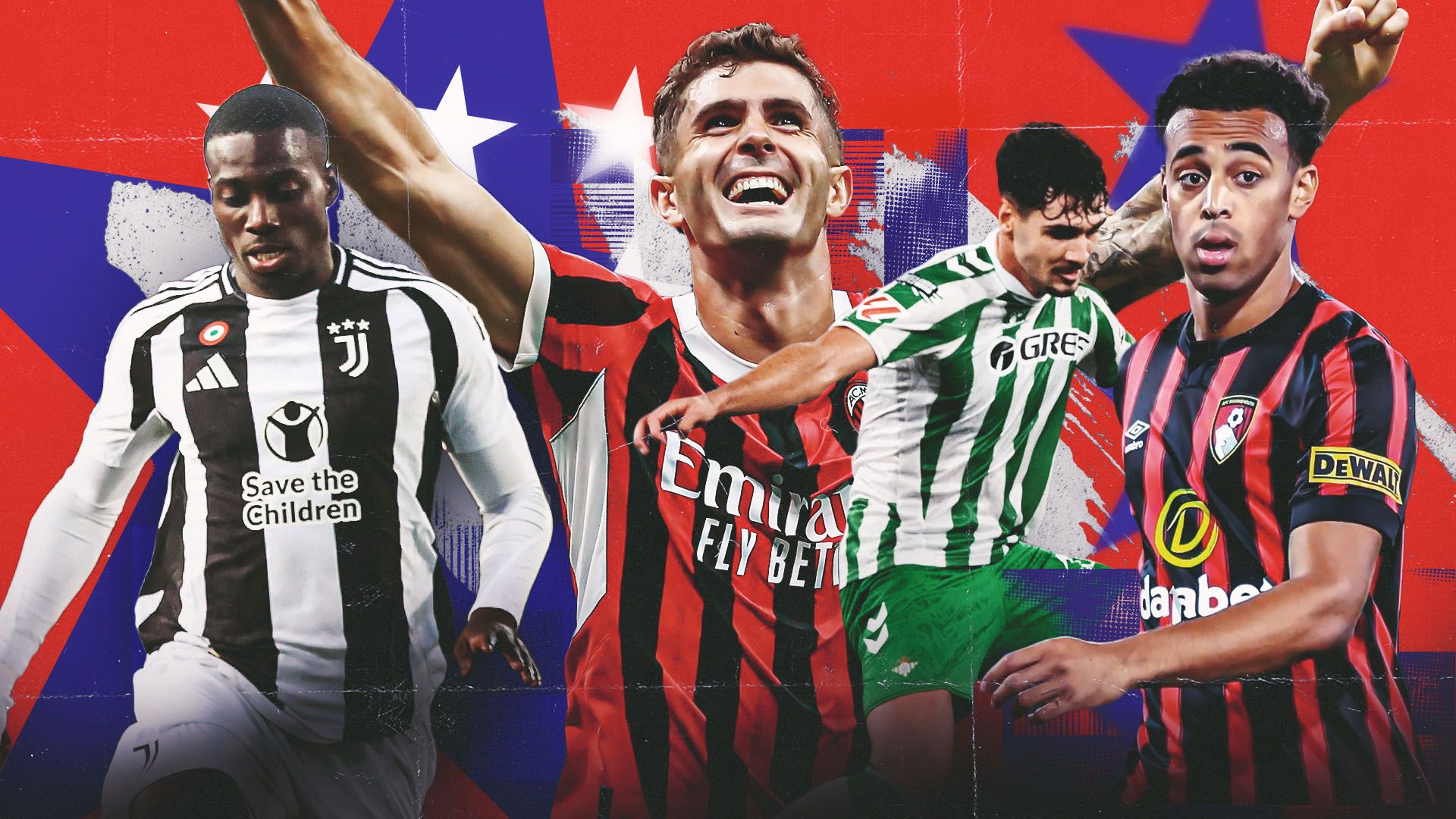 Pulisic Weah Adams Cardoso USMNT Americans Abroad