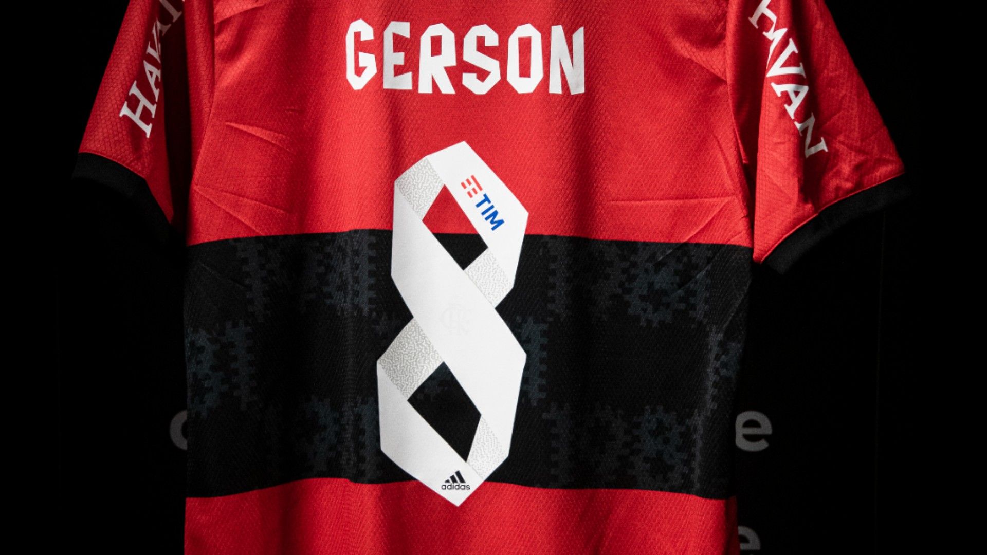 Camisa 8 Gerson Flamengo Coritiba Copa do Brasil 16 06 2021