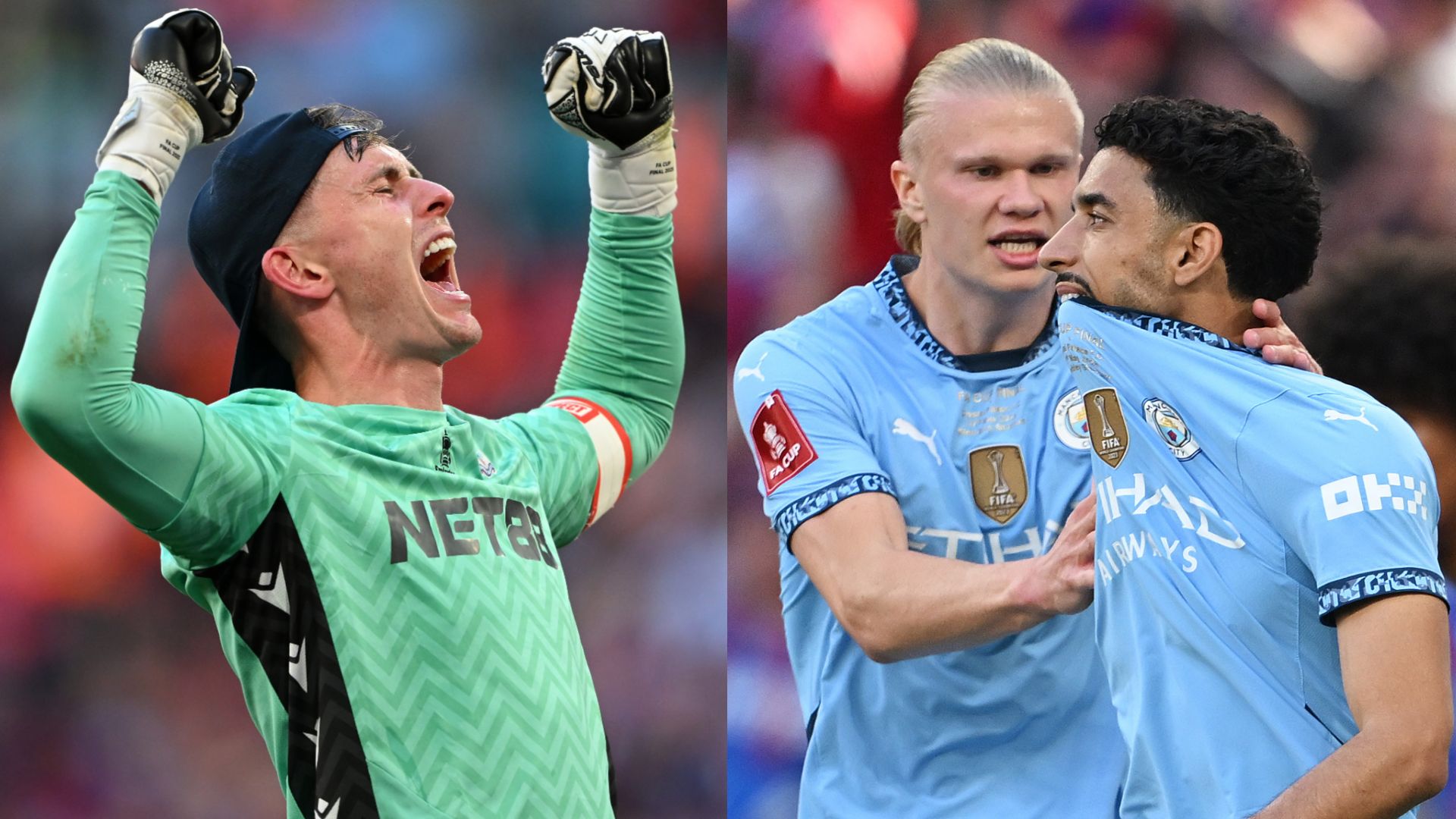 GFX Dean Henderson Erling Haaland Omar Marmoush