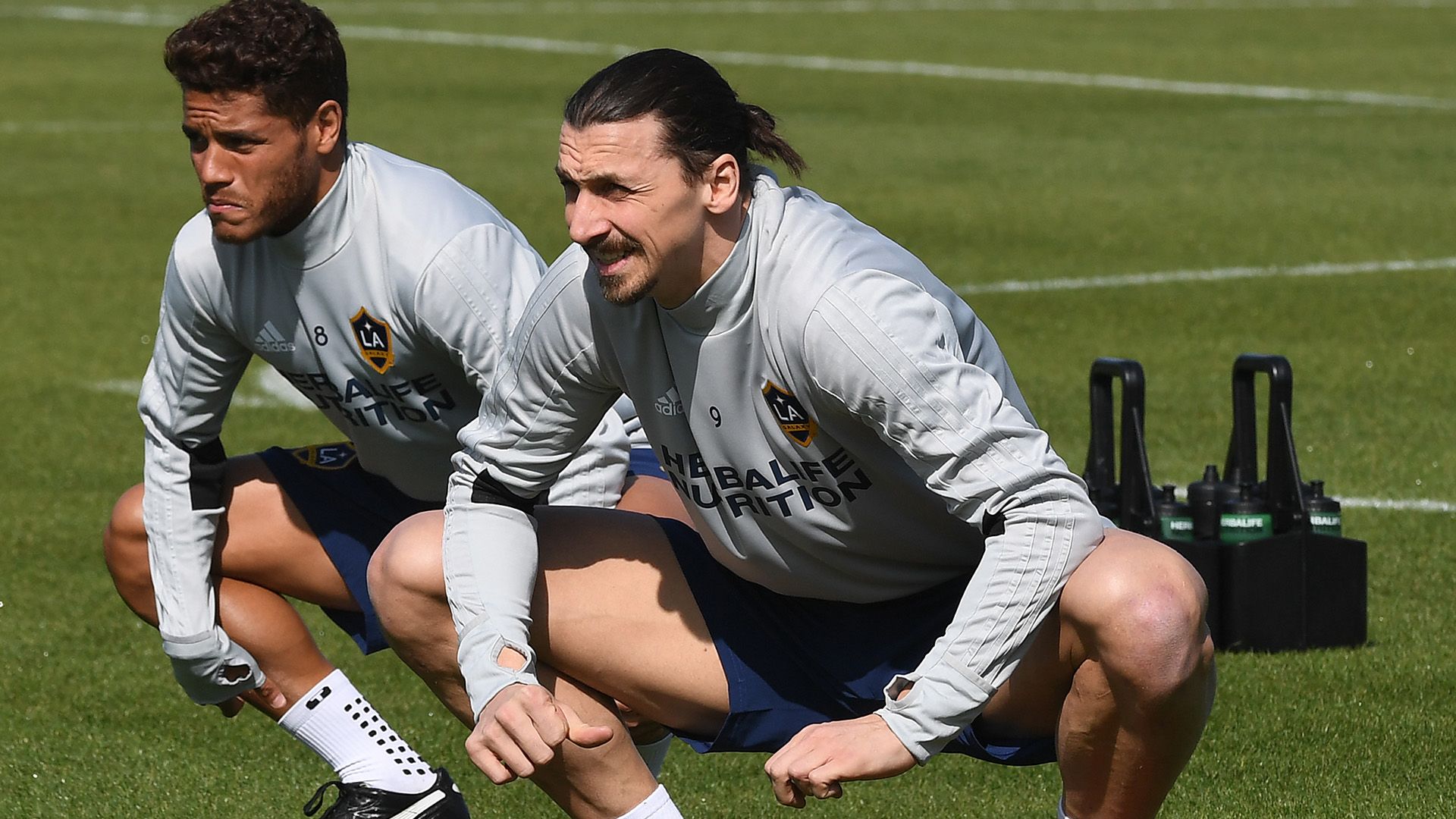Zlatan Ibrahimovic LA Galaxy training 30032018