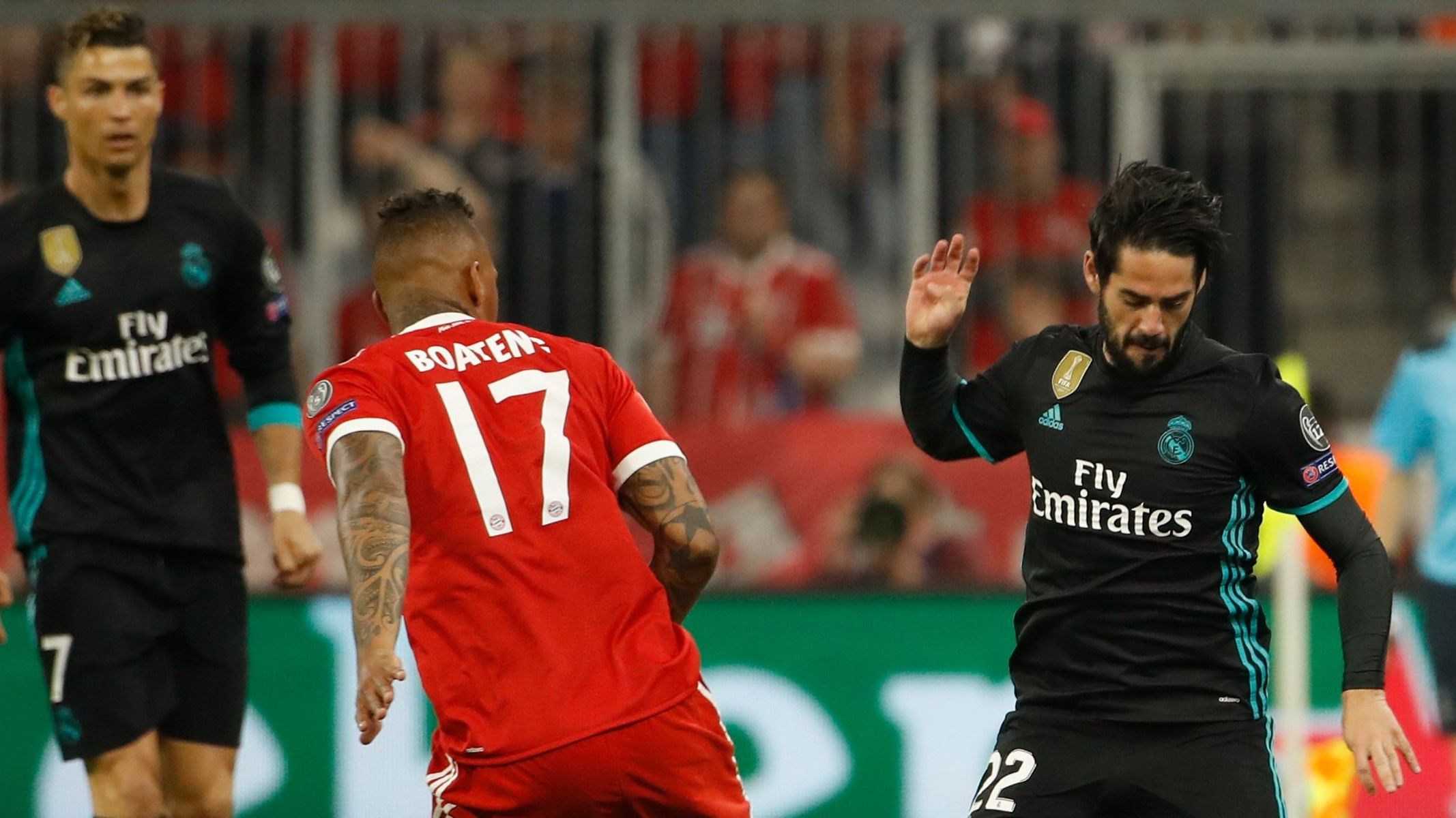 Isco Jerome Boateng Bayern Munich Real Madrid UCL 25042018