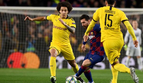 Lionel Messi Axel Witsel BVB Borussia Dortmund Champions League 27112019