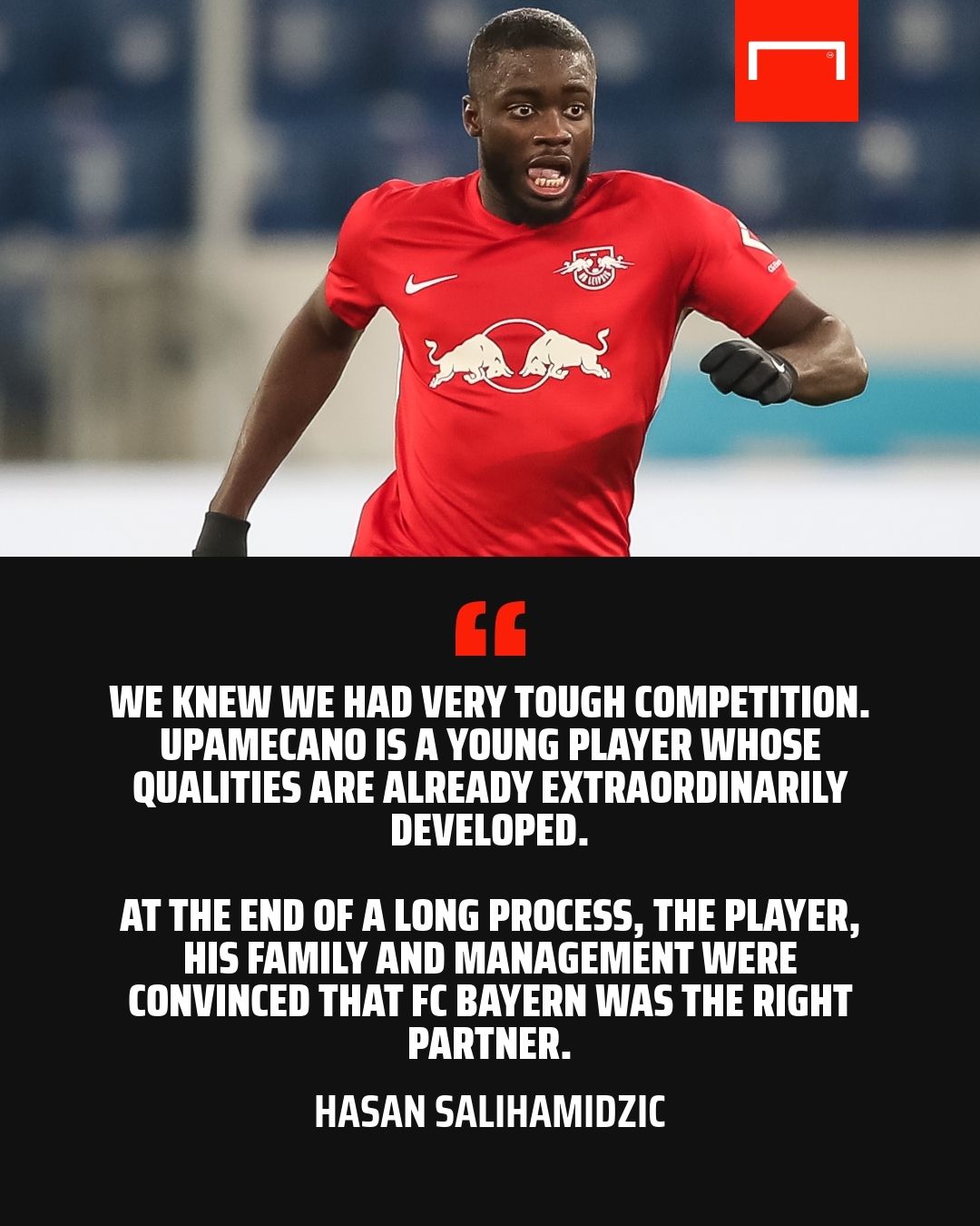 GFX Salihamidzic on Upamecano