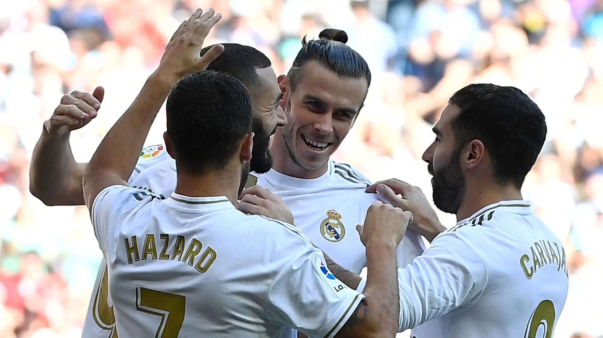 Real Madrid celebrating 2019