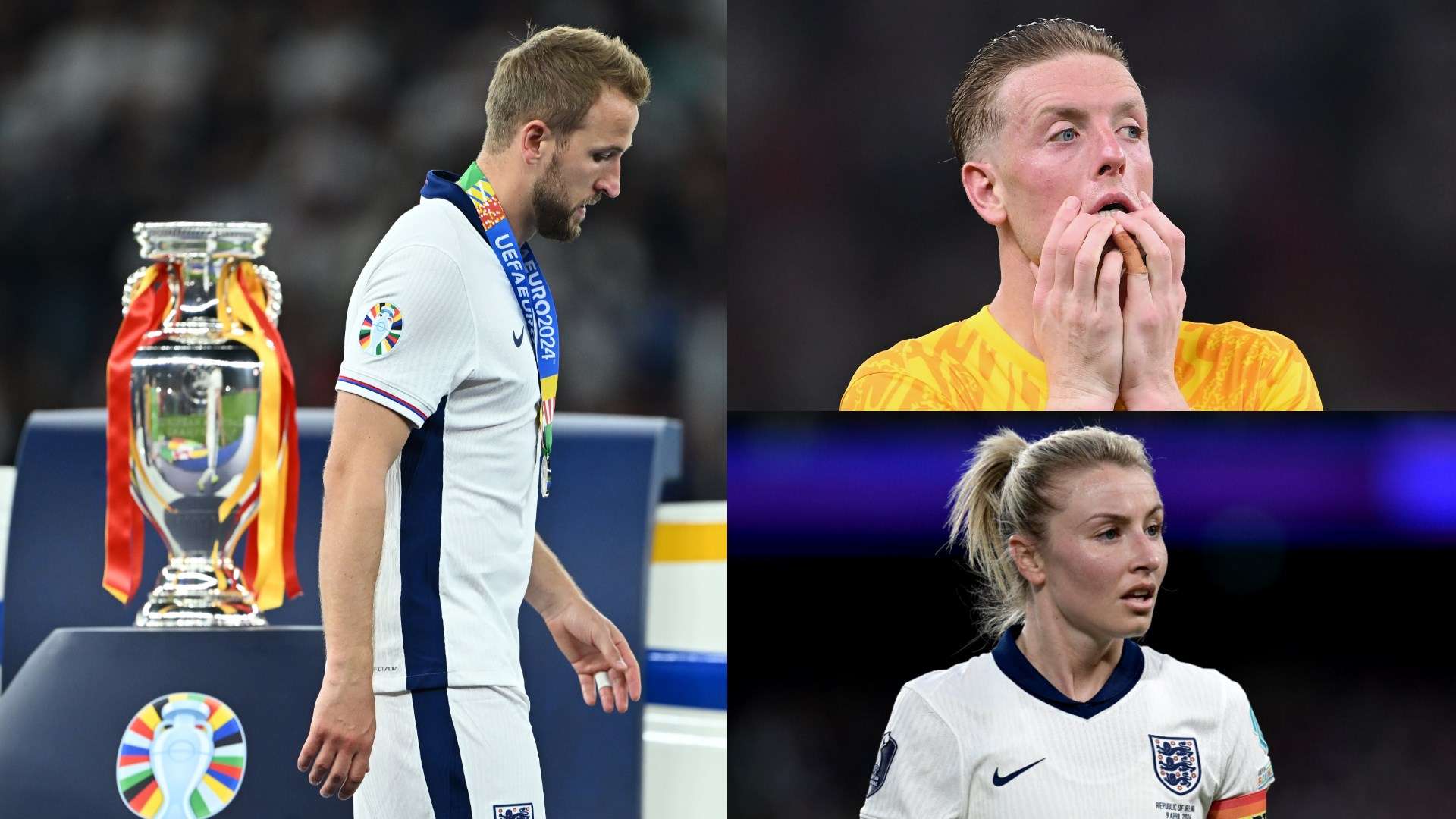 England Euro 2024 Leah Williamson composite