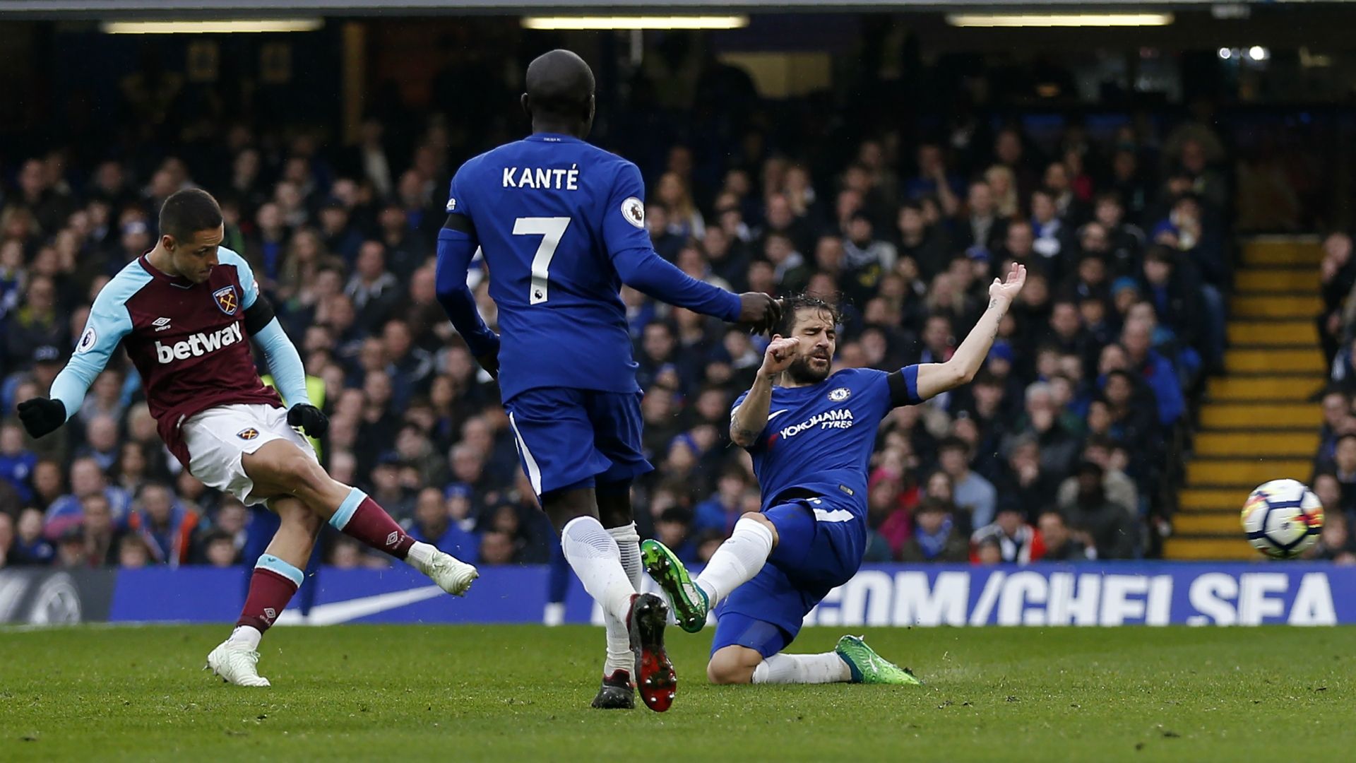 Chicharito Chelsea - West Ham 08042018